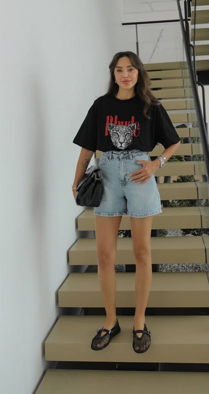 DENIM SHORT
