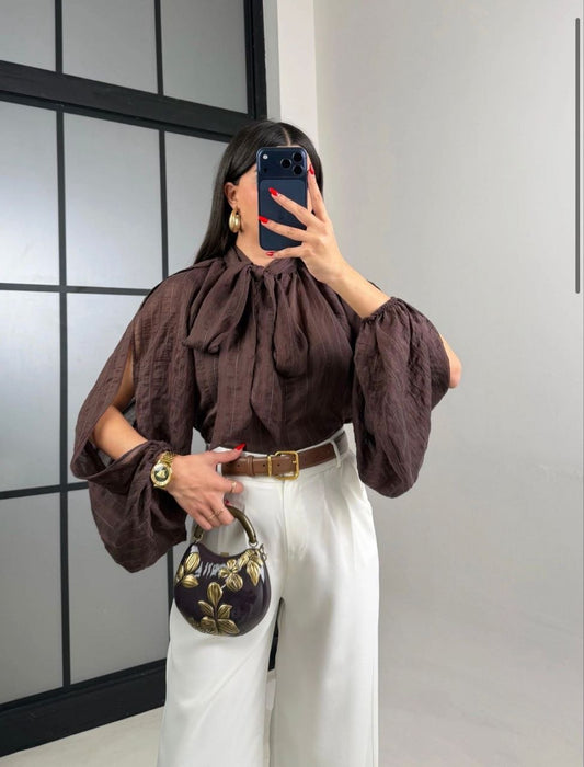 BROWN SHIRT