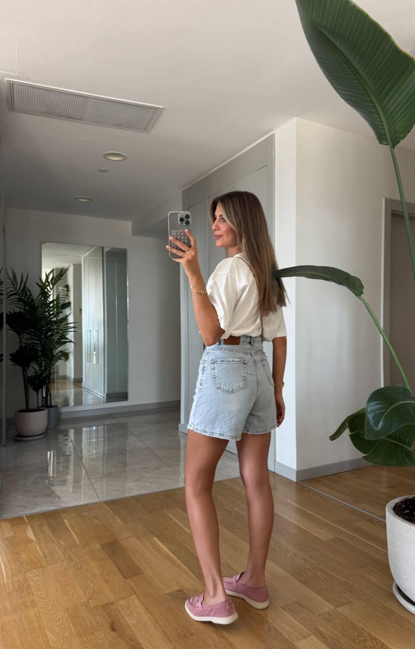 DENIM SHORT