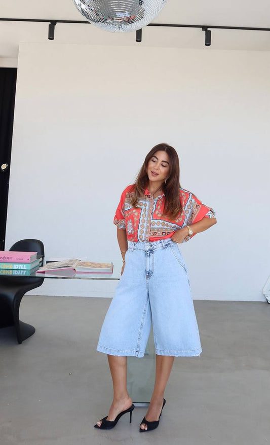 Bermuda Denim Shorts